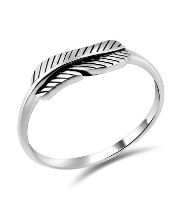 Huge Leaf Silver Ring NSR-541